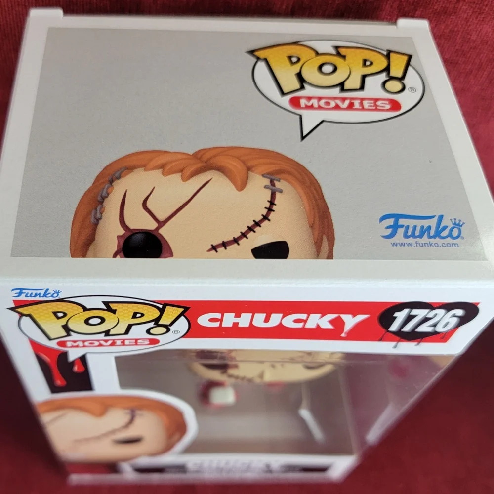 Chucky funko # 1726 (nib) With pop protector - Picture 4 of 7